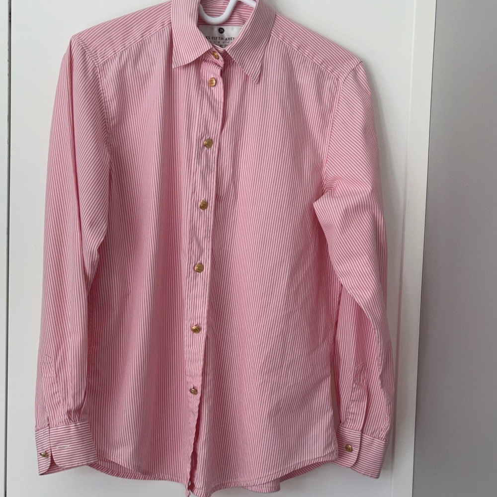 Saks Fifth Avenue Collection cotton blouse.